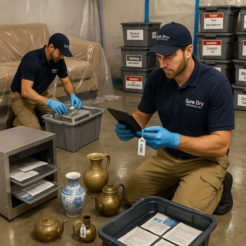 Content Protection and Restoration process in Arnaudville, LA
