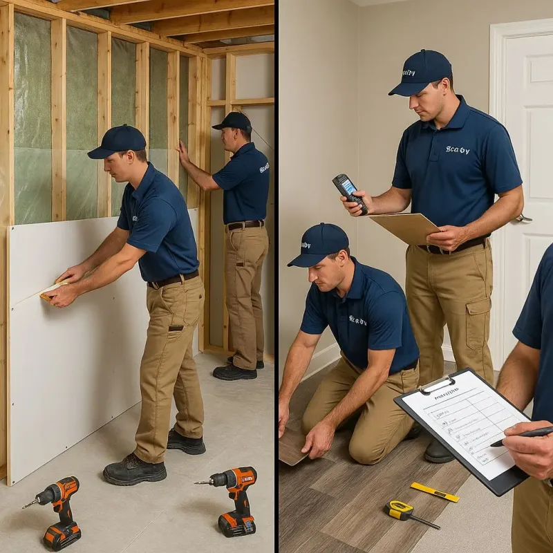 Repairs and Reconstruction process in Arnaudville, LA