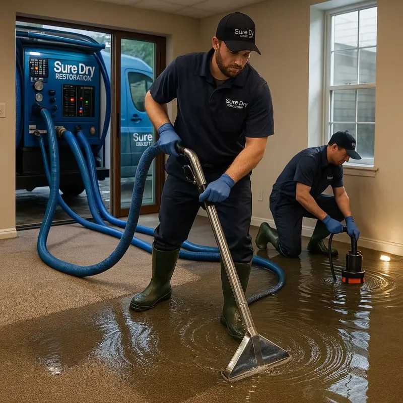 Water Extraction and Removal process in Arnaudville, LA